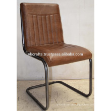 Industrial Retro Vintage Leder Stuhl